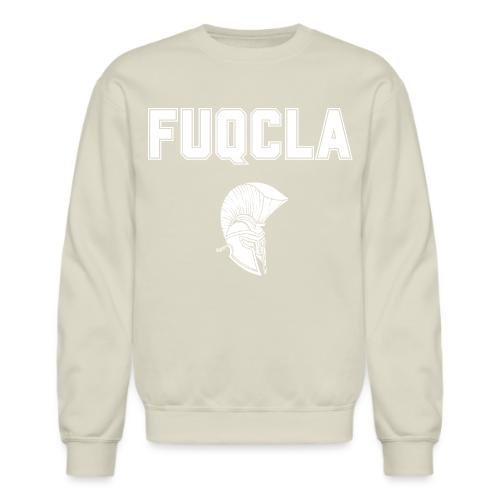 FUQCLA with Trojan Head - Unisex Crewneck Sweatshirt