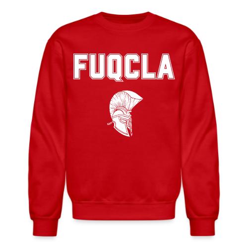 FUQCLA with Trojan Head - Unisex Crewneck Sweatshirt