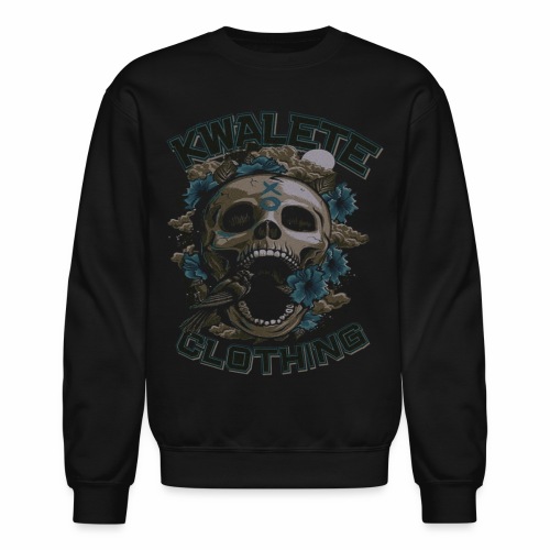 Kwalete Skull Next Level - Unisex Crewneck Sweatshirt