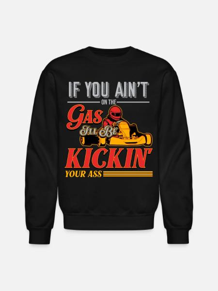 Go Kart - Unisex Crewneck Sweatshirt - black