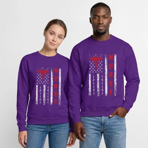 American Nurse - Unisex Crewneck Sweatshirt