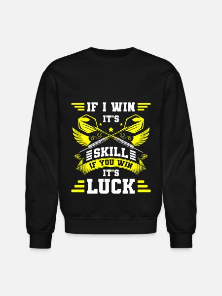 Darts Dartboards Target - Unisex Crewneck Sweatshirt - black