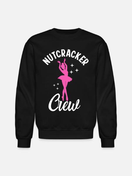 Nutcracker Crew - Unisex Crewneck Sweatshirt - black