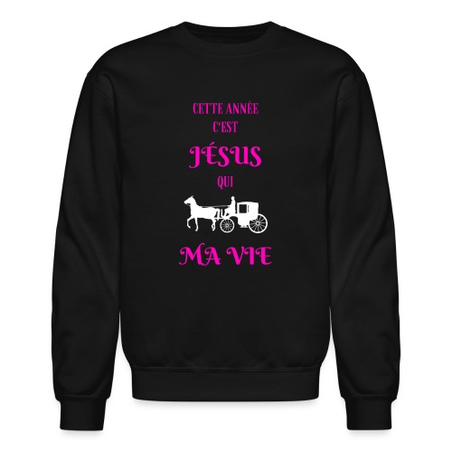 Jesus leads us - Unisex Crewneck Sweatshirt