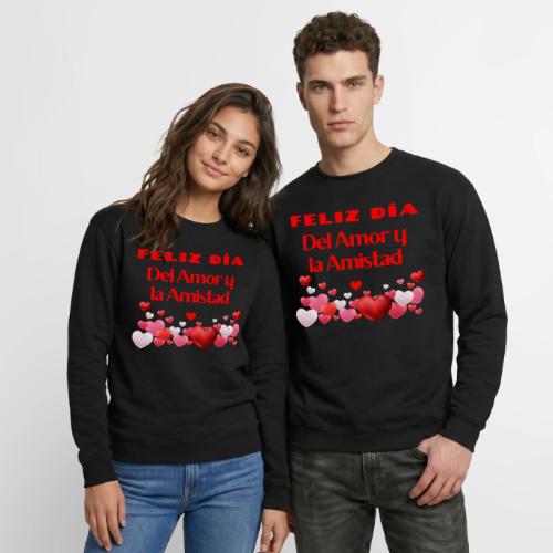 Design Happy Day of Love and Friendship, February. - Unisex Crewneck Sweatshirt