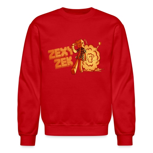 FireZek png - Unisex Crewneck Sweatshirt