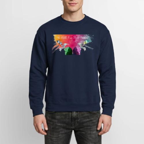 Past & Present Cover Art Fusion - Unisex Crewneck Sweatshirt