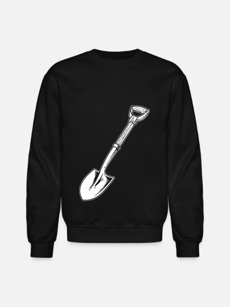Gardening Gardener Spade - Unisex Crewneck Sweatshirt - black