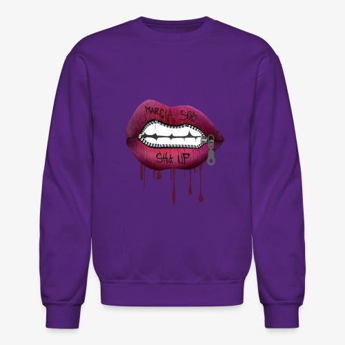 women mouth - Unisex Crewneck Sweatshirt