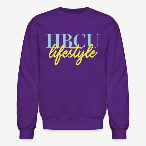 HBCU Lifestyle Script 2 0 - Unisex Crewneck Sweatshirt