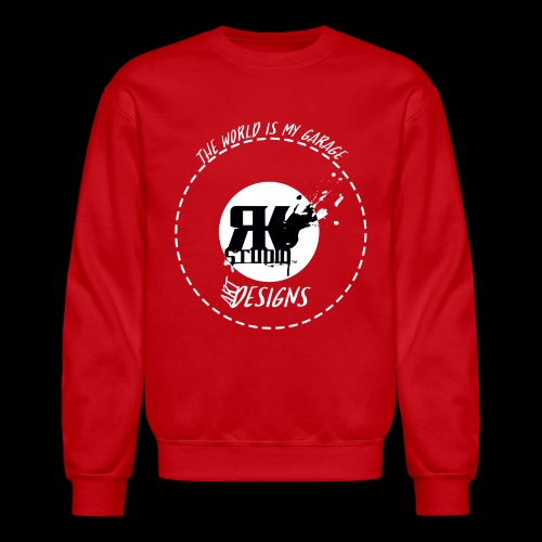 The World is My Garage - Unisex Crewneck Sweatshirt