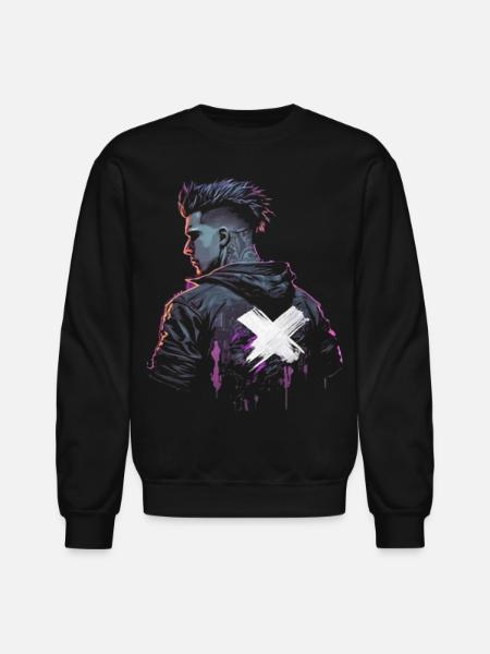 Cyberpunk - Unisex Crewneck Sweatshirt - black