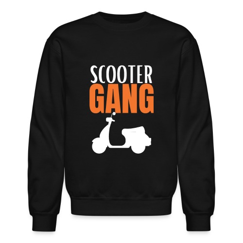 Funny Scooter Gang Motorbikes Riders Lovers - Unisex Crewneck Sweatshirt