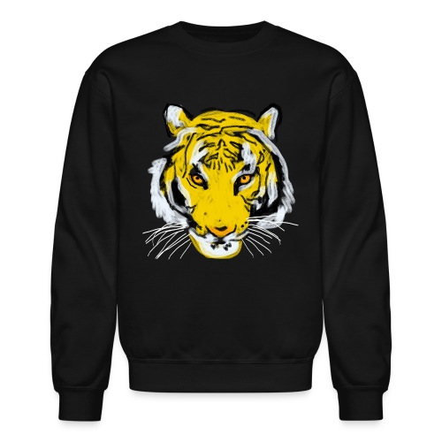 Tiger head - Unisex Crewneck Sweatshirt