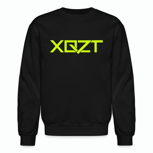 #XQZT Logo Lime Light - Unisex Crewneck Sweatshirt