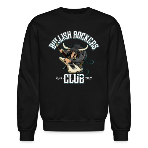 Bullish Rockers Club Guitarist - Unisex Crewneck Sweatshirt