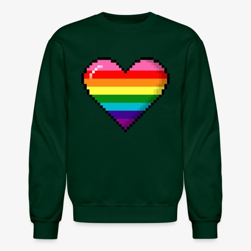Gilbert Baker Original LGBTQ Gay Rainbow Pride 8- - Unisex Crewneck Sweatshirt