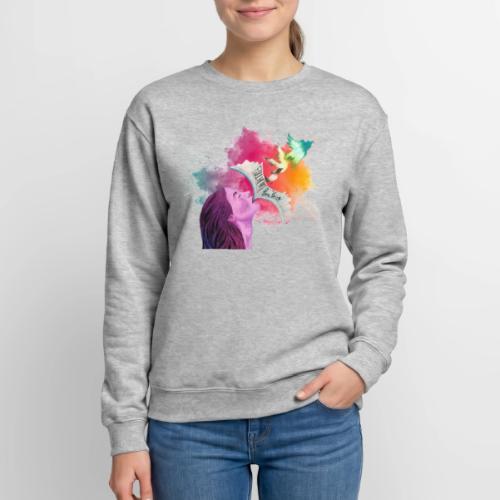 Cover Art, Color Burst Cut Out - Unisex Crewneck Sweatshirt