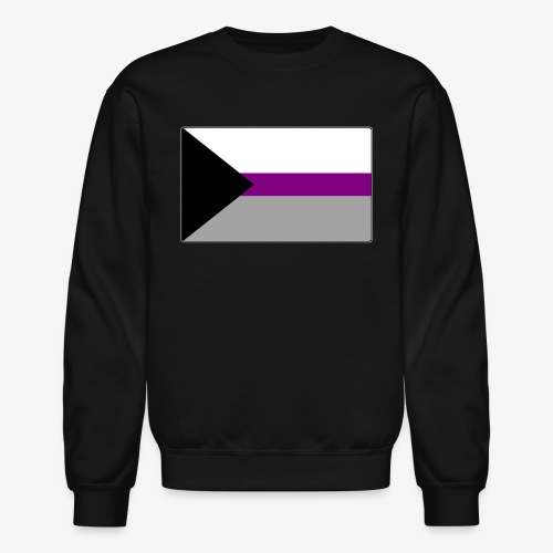 Demisexual Pride Flag - Unisex Crewneck Sweatshirt
