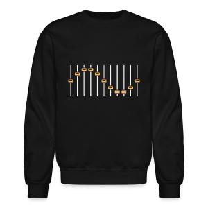 Fader Wave - Mixing Console Line Art Unisex Crewneck Sweatshirt