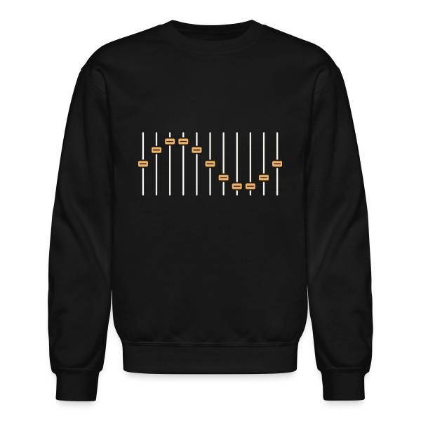Fader Wave - Mixing Console Line Art Unisex Crewneck Sweatshirt