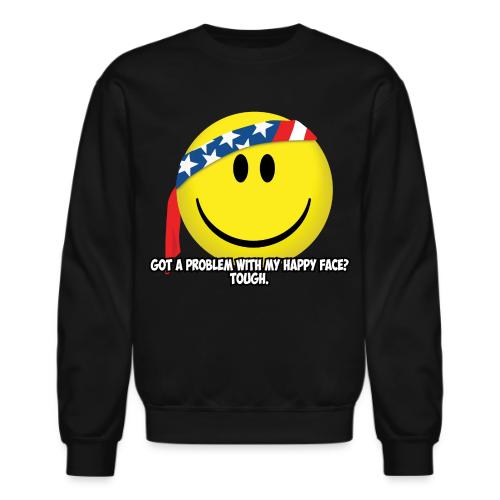 Happy Face USA - Unisex Crewneck Sweatshirt
