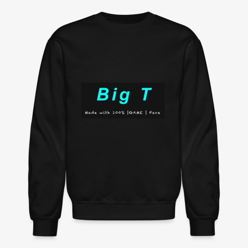 Big t logo - Unisex Crewneck Sweatshirt