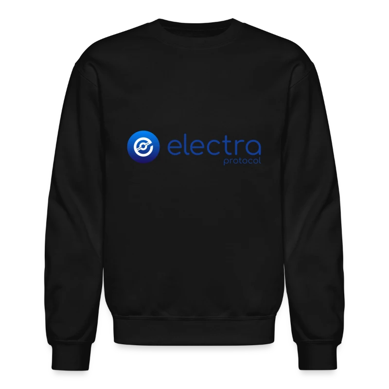 Electra Protocol Blue Logo - Unisex Crewneck Sweatshirt