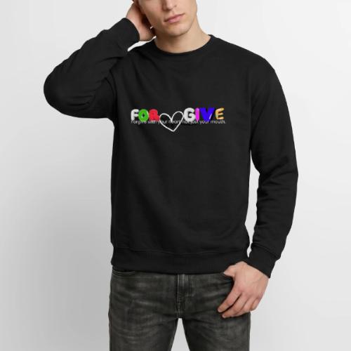 Forgive with your heart not just your mouth - Unisex Crewneck Sweatshirt