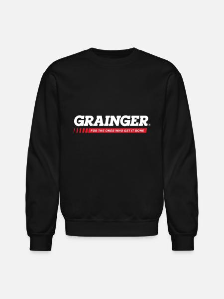 Grainger Logo - Unisex Crewneck Sweatshirt - black