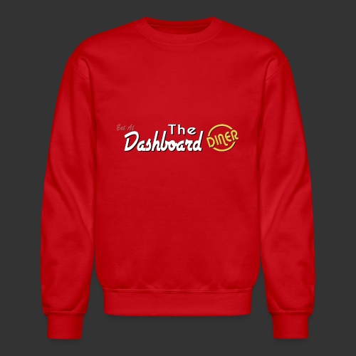 The Dashboard Diner Horizontal Logo - Unisex Crewneck Sweatshirt