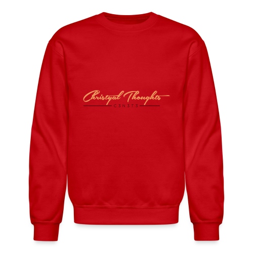 Christyal Thoughts C3N3T31 O - Unisex Crewneck Sweatshirt