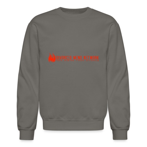 Front (DMN-Red) _ Back (blank) - Unisex Crewneck Sweatshirt