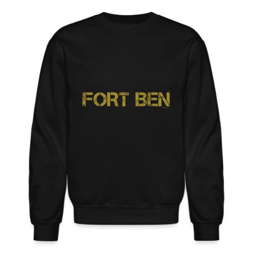 FORT BEN, gold capture - Unisex Crewneck Sweatshirt