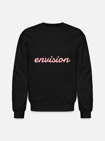 Envision - Unisex Crewneck Sweatshirt - black