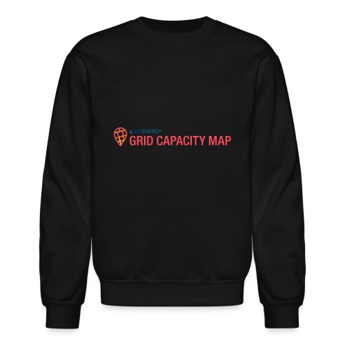 Grid Capacity Map - Unisex Crewneck Sweatshirt