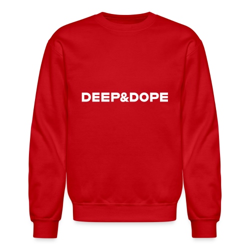 DEEP&DOPE WHT - Unisex Crewneck Sweatshirt