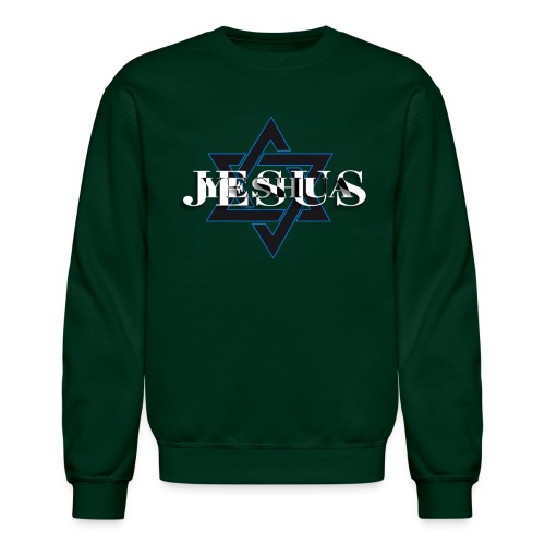 Jesus Yeshua is our Star - Unisex Crewneck Sweatshirt