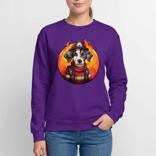 Dog Firefighter - Unisex Crewneck Sweatshirt