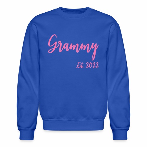 Grammy Est. 2022 New Mothers Grandma Announcement - Unisex Crewneck Sweatshirt
