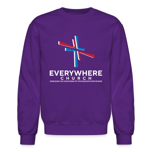 everywhere church gear - Unisex Crewneck Sweatshirt