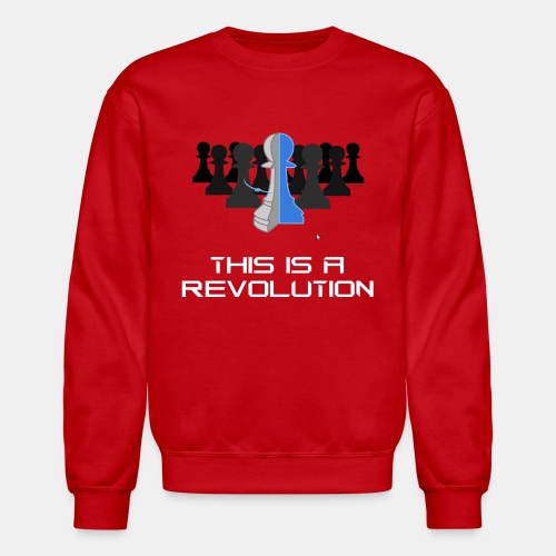 This is a Revolution. 3D CAD. - Unisex Crewneck Sweatshirt
