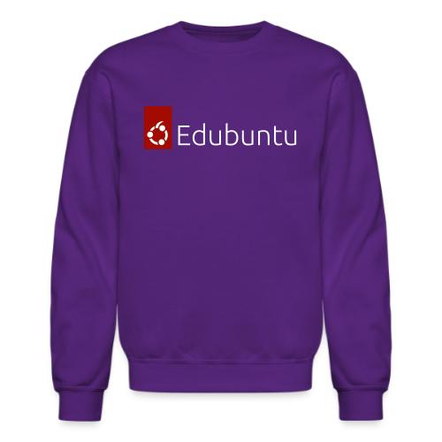 Edubuntu Logo 2023 - White - Unisex Crewneck Sweatshirt