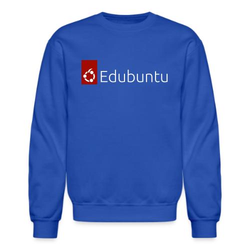 Edubuntu Logo 2023 - White - Unisex Crewneck Sweatshirt