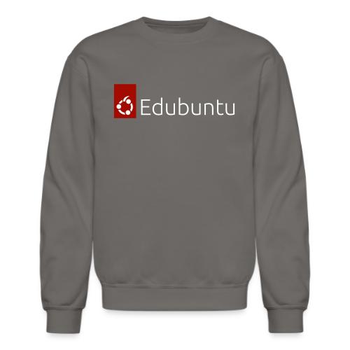 Edubuntu Logo 2023 - White - Unisex Crewneck Sweatshirt