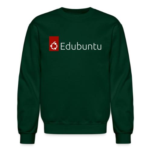 Edubuntu Logo 2023 - White - Unisex Crewneck Sweatshirt