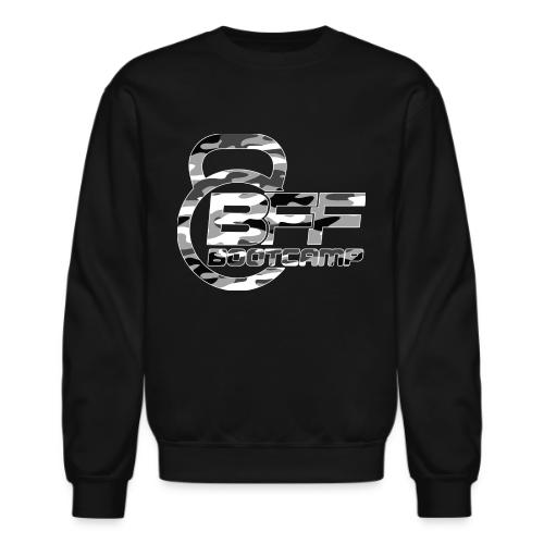 BFF Bootcamp Logo -Camo - Unisex Crewneck Sweatshirt