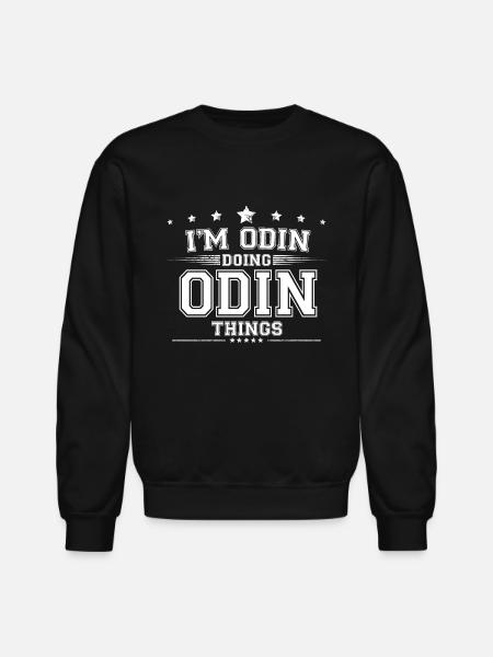 Odin - Unisex Crewneck Sweatshirt - black