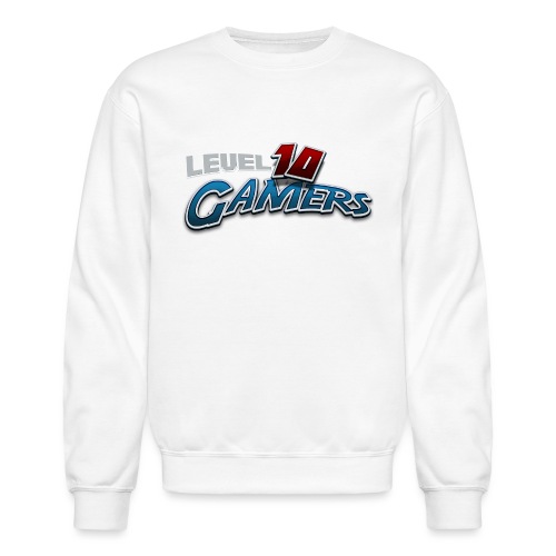 Level10Gamers Logo - Unisex Crewneck Sweatshirt