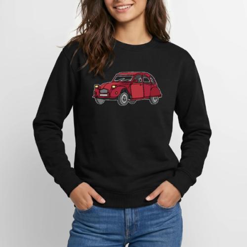 Red car 2CV - Unisex Crewneck Sweatshirt